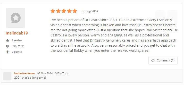 WOMOW ONLINE REVIEW BEST GENTLE DENTIST IN MELBOURNE FOR ANXIOUS AND DENTAL PHOOBIC PATIENTS 