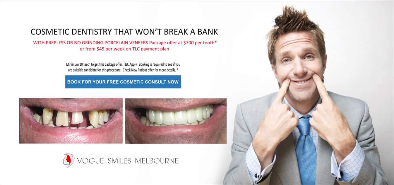 Smile Makeover Procedures Melbourne CBD Victoria Australia - Best Dentist Melbourne - Dr Zenaidy Castro - VOGUE SMILES MELBOURNE