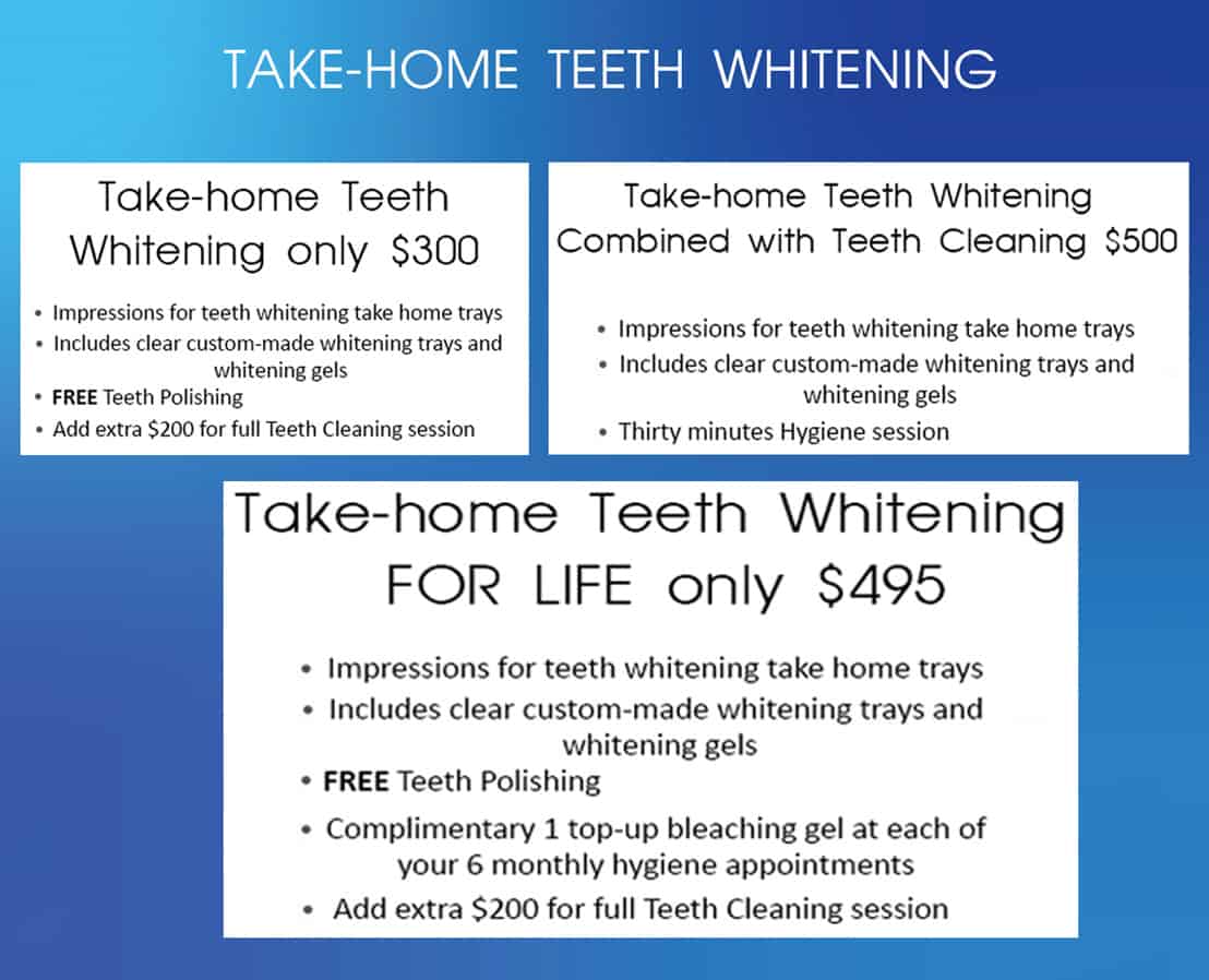 Check-up and Teeth Cleaning | With Teeth Whitening Package