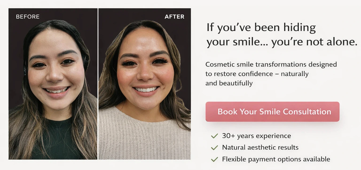 Cosmetic Dentistry Smile Makeover Melbourne Before After